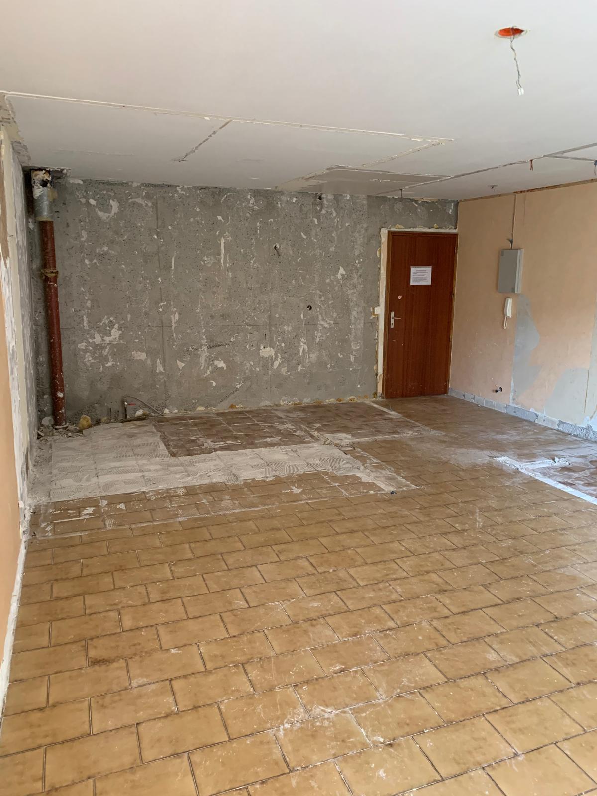 Espace existant de l'appartement Petit Prince avant amenagement